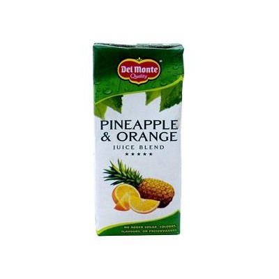 Del Monte Juice Blend Pineapple Orange 250ml